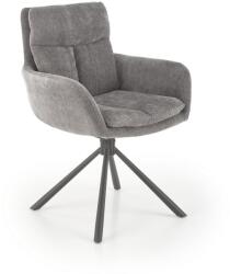 Halmar Scaun de bucaterie Leary, gri (V-CH-K/495-KR-POPIEL)