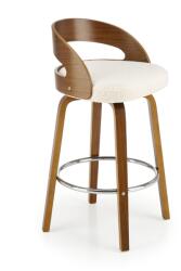 Halmar Scaun de bar Braxton, maro/crem (V-CH-H/110)