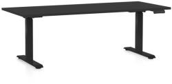 Rauman Masa inaltime reglabila OfficeTech C, 180 x 80 cm, bază neagră, negru
