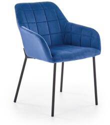 Halmar Scaun de bucaterie Davos, albastru/negru (V-CH-K/305-KR-GRANAT)
