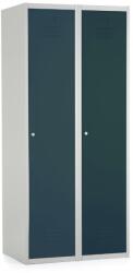 Rauman Dulap metalic, 80 x 50 x 180 cm, inchidere cilindrica, antracit - ral 7016