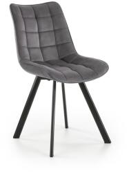 Halmar Scaun de bucaterie Jordan, gri/negru (V-CH-K/332-KR-C.POPI)