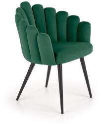 Halmar Scaun de bucaterie Yara, verde/negru (V-CH-K/410-KR-C.ZIEL)