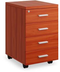 Rauman Container SimpleOffice 40 x 48 cm - 4 sertare, cireș (CF-0466A_CF-074A) Comoda