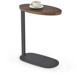 Halmar Masa de cafea Delphi, nuc/negru (V-CH-DELPHI-LAW) Masa de cafea