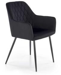 Halmar Scaun de bucătărie Kinzie, negru (V-CH-K/558-KR-CZARNY)