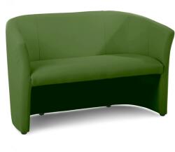 SIGNAL MEBLE Canapea Cuba, două locuri, verde (TM2ZIP) Canapea