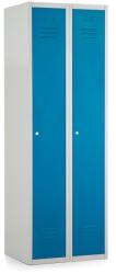 Rauman Dulap metalic, 60 x 50 x 180 cm, încuietoare cu cilindru, albastru - ral 5012 (2B1A-2)