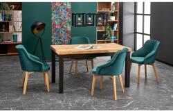 Halmar Masa de bucaterie Tiago, stejar kraft / antracit (V-PL-TIAGO-ST-CRAFT/)