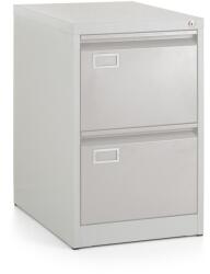 Rauman Dosar metalic A4 - 2 sertare, 45, 5 x 62 x 71, 5 cm, blocare cilindrica, gri deschis - ral 7035 (V02) Dulap arhivare