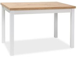 SIGNAL MEBLE Masa de bucaterie Adam 100 x 60 cm, stejar lancelot / alb (ADAMDLB100)