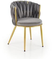 Halmar Scaun de bucaterie Naomi, gri (V-CH-K/517-KR-POPIEL)