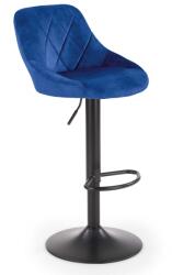 Halmar Scaun de bar Archer, albastru/negru (V-CH-H/101-GRANATOWY)