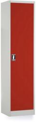 Rauman Dulap metalic universal, 50 x 40 x 185 cm, încuietoare cu cilindru, roșu - ral 3000 (C01-6) Dulap arhivare