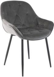 Rauman Scaun de bucaterie Cornelia, gri închis (UT-C179_DARK_GREY)