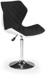 Halmar Scaun de bar Matrix, negru/alb (V-CH-MATRIX_2-FOT-CZ)