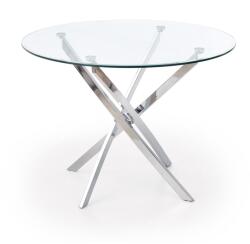 Halmar Masa de bucaterie Raymond, transparent/argintiu (V-CH-RAYMOND-ST-CHRO)