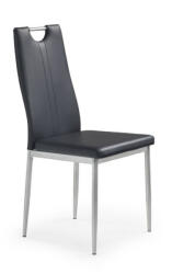 Halmar Scaun de bucaterie Coreon, negru/argintiu (V-CH-K/202-KR-CZARNY)