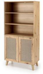 Halmar Dulap cu rafturi Rustico, stejar artisan (V-PL-BORNEO-REG-1) Raft