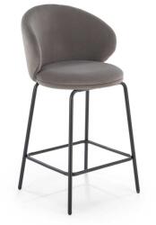 Halmar Scaun de bar Ava, gri (V-CH-H/121-POPIELATY)