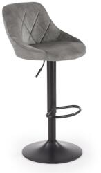 Halmar Scaun de bar Archer, gri/negru (V-CH-H/101-POPIELATY)