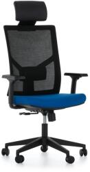 Rauman Scaun de birou Tauro, negru/albastru (CH-226A,BLUE SEAT)