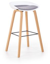 Halmar Scaun de bar Edgar, gri/fag (V-CH-H/86)