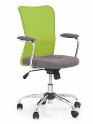 Halmar Scaun copii Andy, gri/verde (V-CH-ANDY-FOT-LIMONK)