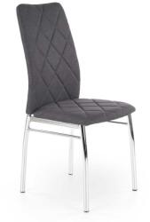 Halmar Scaun de bucătărie Sabrina, gri / argint (V-CH-K/309-KR-C.POPIEL)