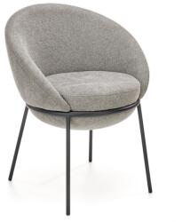 Halmar Scaun de bucaterie Luisa, gri (V-CH-K/482-KR-POPIEL)