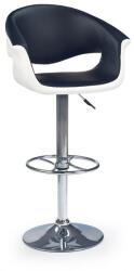 Halmar Scaun de bar Hulse, negru/alb (V-CH-H/46)