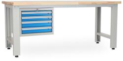 Rauman Masa atelier Stejar masiv-40, 210 cm, cutie suspendata, stejar
