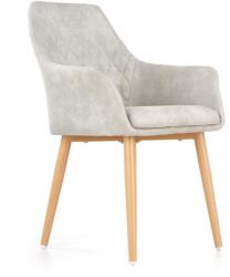 Halmar Scaun de bucaterie Ray, alb/fag (V-CH-K/287-KR-POPIEL)
