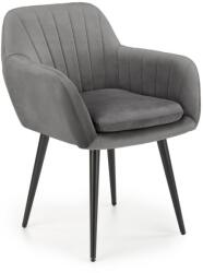 Halmar Scaun de bucaterie Shani, gri/negru (V-CH-K/429-KR-POPIEL)
