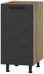 Halmar Dulap inferior Vento D-40/82, stejar kraft / antracit (V-UA-VENTO-D-40/82-A)