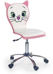 Halmar Scaun pentru copii Kitty II, alb/roz (V-CH-KITTY_2-FOT)