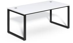 Rauman Masă SimpleOffice 180 x 90 cm, alb / negru