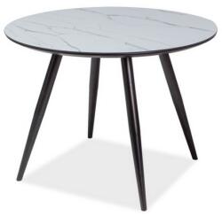 SIGNAL MEBLE Masa de bucaterie Ideal, marmura / neagra (IDEALC100)