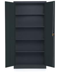 Rauman Dulap metalic universal, 90 x 40 x 185 cm, inchidere cilindrica, antracit - ral 7016 - rauman24 - 1 269,00 RON Dulap arhivare