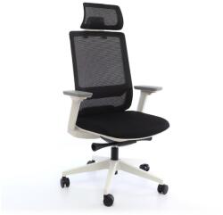 Rauman Scaun de birou Start, negru/alb (CH-317A-BS)