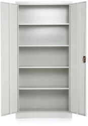 Rauman Dulap metalic universal, 90 x 40 x 185 cm, încuietoare cu cilindru, gri deschis - ral 7035 (C01) Dulap arhivare