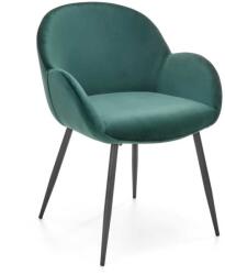 Halmar Scaun de bucătărie Delila, verde închis (V-CH-K/480-KR-C.ZIELONY)