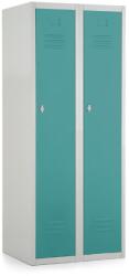 Rauman Dulap metalic, 60 x 50 x 150 cm, blocare, verde - ral 6033