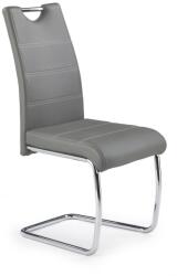 Halmar Scaun de bucaterie Amalia, gri/argintiu (V-CH-K/211-KR-POPIEL)