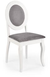 Halmar Scaun de bucaterie Barock, gri/alb (V-CH-BAROCK-KR)