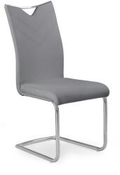 Halmar Scaun de bucaterie Miley, gri/argintiu (V-CH-K/224-KR-POPIEL)