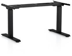 Rauman Baza de masa cu reglare inaltime OfficeTech 3, neagra (ET268-BLACK)