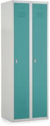 Rauman Dulap metalic, 60 x 50 x 180 cm, blocare, verde - ral 6033