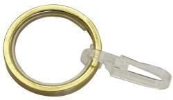  Gardinia Chicago függönykarika csúszó betéttel, sárga réz