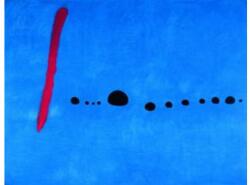 Joan Miro Bleu II alumínium kép, B. kategória - ardorado